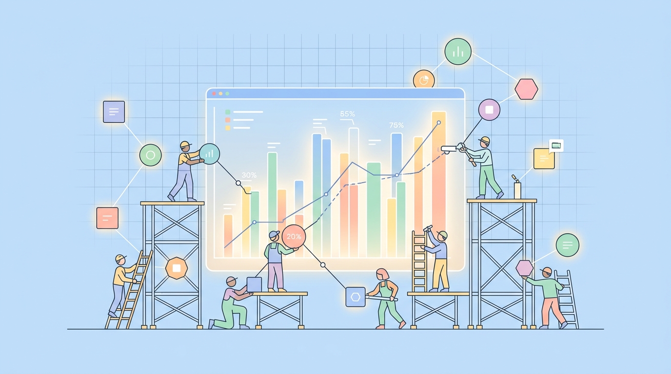 Finance operations illustration